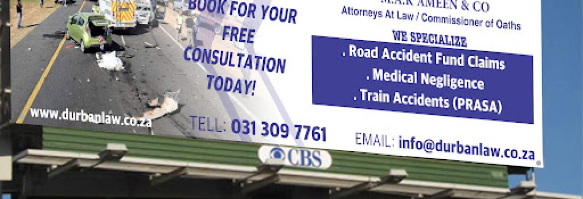 M.A.K Ameen & Company attorneys – Durban